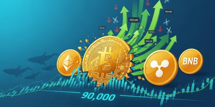 Découvrez comment Bitcoin a reclaimé les 90 000 dollars avec Ethereum XRP et BNB en pleine récupération Analyse des facteurs macro et techniques qui boostent la confiance des investisseurs   Viral Mag