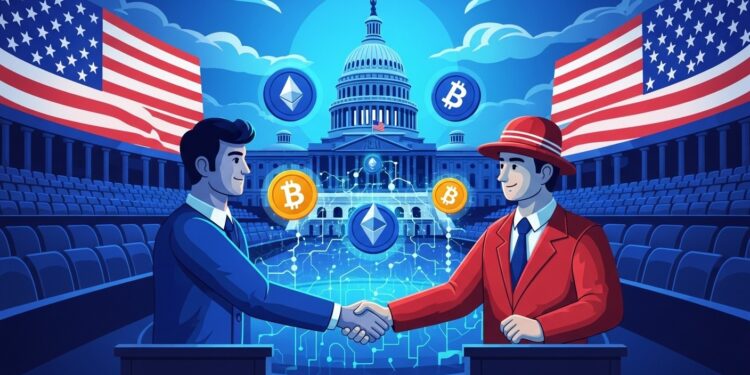 Découvrez pourquoi lindustrie crypto doit séduire les Démocrates pour survivre aux changements politiques Analyse exclusive avec Eli Cohen de Centrifuge sur la régulation bipartisane   Viral Mag