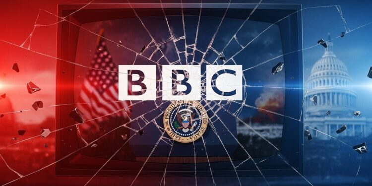 Démission Choc à la BBC sur Trump - Viral Mag Démission du patron et de la directrice info de la BBC après un montage controversé dun discours de Trump Pressions erreurs et crise de confiance au cœur du scandale Viral Mag