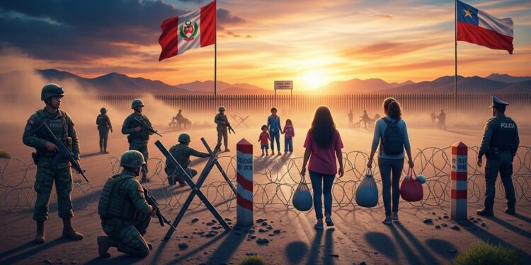 Le Pérou déploie larmée à sa frontière avec le Chili pour bloquer une possible arrivée massive de migrants fuyant les promesses dexpulsion de José Antonio Kast Une crise régionale qui sannonce explosive   Viral Mag