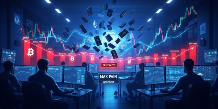 Découvrez limpact majeur de lexpiry options sur Bitcoin et Ethereum ce 28 novembre 2025 Open interest cluster près du max pain leverage flush et perspectives marché analysés en détail   Viral Mag