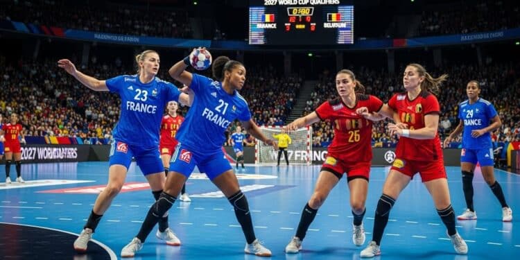 Découvrez lavant goût du choc France Belgique pour les qualifications au Mondial 2027 de handball Analyse des enjeux compositions et pronostics pour ce match décisif à Rouen ce soir   Viral Mag