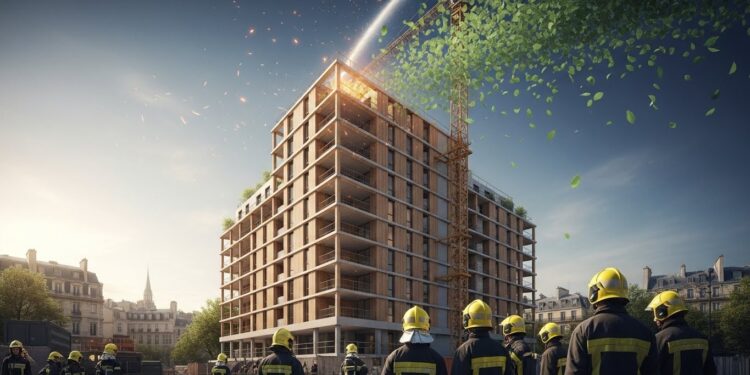 Découvrez comment la France réconcilie écologie et sécurité avec la construction bois Nouveau décret solutions techniques et avis des pompiers  tout ce qui change pour les immeubles de demain   Viral Mag