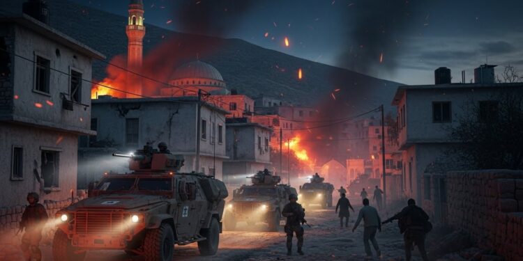 Dix civils tués et six soldats israéliens blessés lors dune opération nocturne à Beit Jinn dans le sud de la Syrie Retour détaillé sur lincursion la plus sanglante depuis la chute dAssad   Viral Mag