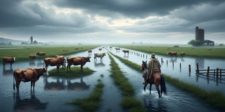 Découvrez comment pluies records et infrastructures défaillantes noient la pampa argentine cœur agricole du pays Impacts dévastateurs sur fermiers et économie   Viral Mag