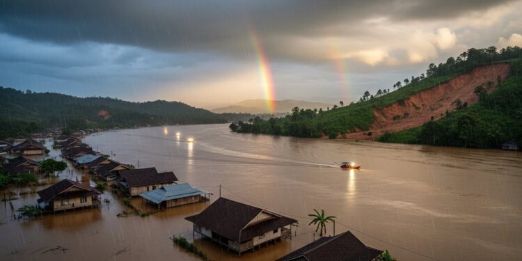 Le bilan des inondations et glissements de terrain à Sumatra Nord salourdit à 19 morts et 24 disparus Routes coupées électricité hors service lIndonésie affronte une nouvelle vague dintempéries extrêmes   Viral Mag