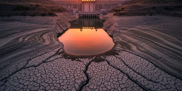 Iran : Un Barrage Géant Arrêté par la Sécheresse - Viral Mag LIran stoppe la production électrique du barrage de Karkheh lun des plus grands du Moyen Orient victime dune sécheresse historique Niveau deau au plus bas priorités vitales bouleversées décryptage dune crise qui saggrave Viral Mag
