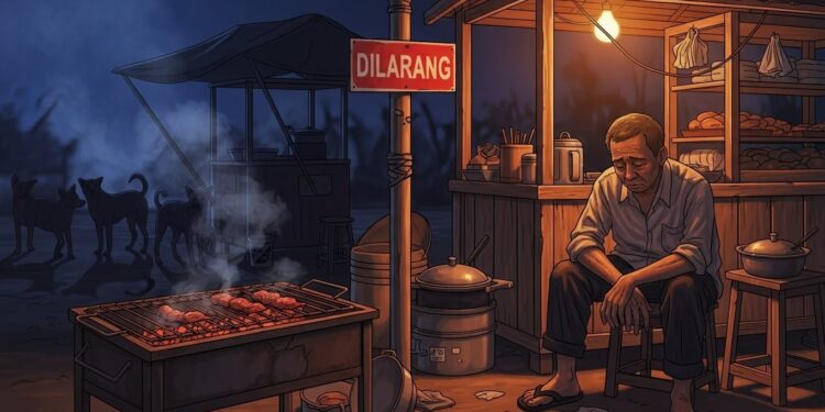 Jakarta vient dinterdire la viande de chien une pratique ancestrale pour certains un scandale sanitaire pour dautres Entre culture santé publique et bien être animal la capitale indonésienne est au cœur dun débat passionné   Viral Mag