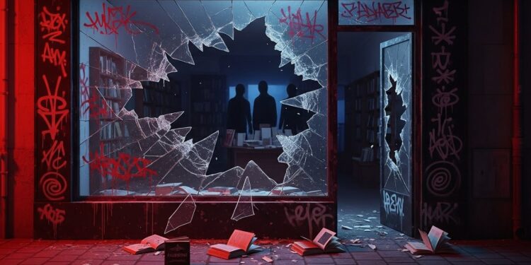 Tags à lacide menaces de mort cyber harcèlement  les librairies indépendantes françaises subissent une vague dintimidation liée à la question palestinienne et à lextrême droite   Viral Mag