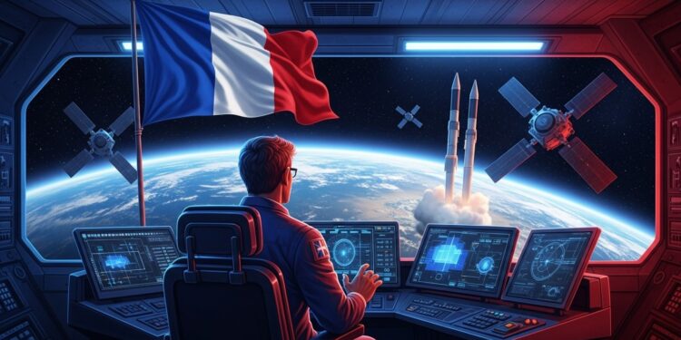 Découvrez la stratégie française pour un espace devenu champ de bataille Macron annonce 42 milliards supplémentaires et rejette toute dépendance extérieure   Viral Mag