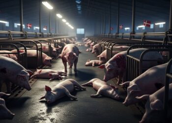 Découvrez les images choc tournées dans les élevages des plus hauts dirigeants porcins danois Cadavres blessures surpopulation  quand les leaders de lindustrie violent la loi   Viral Mag