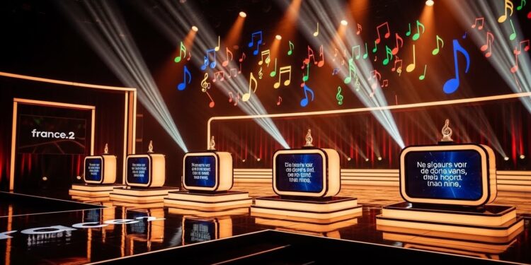 Découvrez le clash hilarant entre Nagui et la Maestro Angélique dans Noubliez pas les paroles  une phrase en coulisses qui a obligé lanimateur à intervenir pour protéger le jeune challenger Paulin    Viral Mag