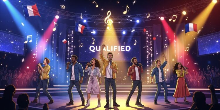 N’oubliez Pas Les Paroles : Six Maestros En Quarts - Viral Mag Découvrez les six maestros qualifiés pour les quarts de finale des Masters de Noubliez pas les paroles après le prime du 8 novembre Suspens duels intenses et règles inédites plongez dans lunivers passionnant du karaoké géant sur France 2 Viral Mag