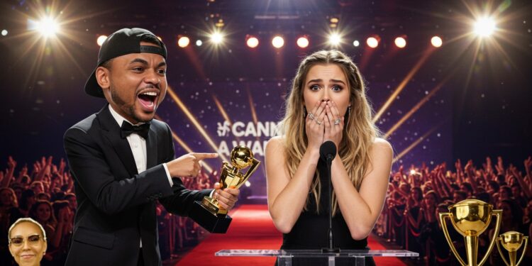 NRJ Music Awards : Lenie Émue, JoeyStarr La Pousse à Parler - Viral Mag Découvrez le moment viral des NRJ Music Awards où JoeyStarr interpelle Lenie en direct pour son prix de meilleure collaboration Émotion triomphe Star Academy et surprises à Cannes   Viral Mag