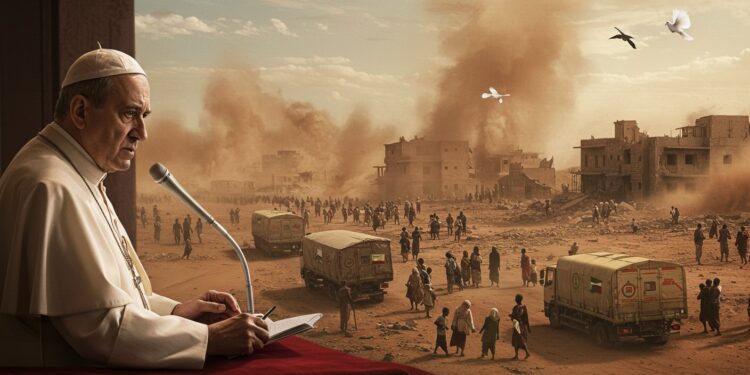 Le pape Léon XIV appelle à un cessez le feu au Soudan et dénonce les souffrances inacceptables des civils Découvrez son message urgent pour la paix et laide humanitaire   Viral Mag