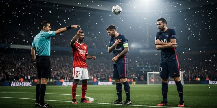 Décryptage exclusif  pourquoi le penalty accordé à Lille face au Paris FC était une erreur selon la Direction de larbitrage Analyse complète règles main réactions et conséquences sur la Ligue 1   Viral Mag