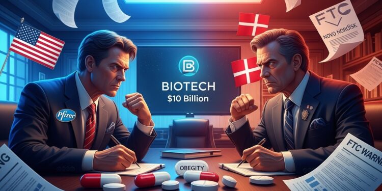 Pfizer Triomphe Face à Novo Nordisk pour Metsera - Viral Mag Découvrez la bataille acharnée entre Pfizer et Novo Nordisk pour racheter Metsera spécialiste des traitements anti obésité Une fusion à 10 milliards de dollars qui soulève des enjeux réglementaires majeurs Viral Mag