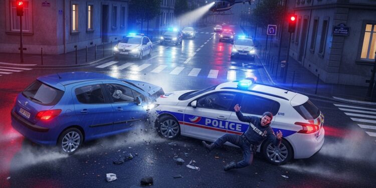 Découvrez le drame de Nanteuil lès Meaux  un policier sérieusement blessé par un refus dobtempérer Un Tunisien sous OQTF condamné à 10 ans et ITF définitive   Viral Mag