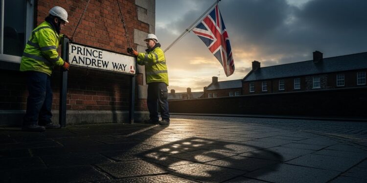 Découvrez pourquoi Carrickfergus en Irlande du Nord devient la première ville britannique à effacer le nom du prince Andrew dune rue après le scandale Epstein Réactions vote unanime et avenir du nom   Viral Mag