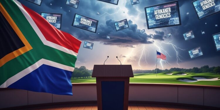 Le président sud africain Cyril Ramaphosa accuse une campagne de désinformation davoir poussé Donald Trump à attaquer son pays Boycott du G20 exclusion annoncée Que se passe t il vraiment entre Pretoria et Washington    Viral Mag