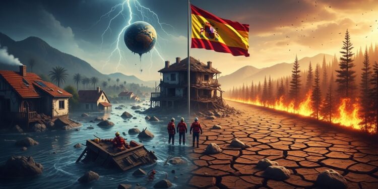 LOCDE alerte  le réchauffement climatique pèse lourdement sur léconomie espagnole malgré sa croissance record Inondations sécheresses canicules Quelles solutions pour protéger le pays    Viral Mag