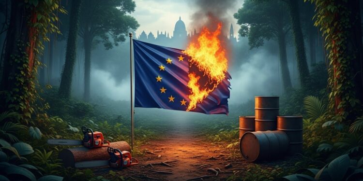 Le Parlement européen vient de repousser dun an la loi contre la déforestation importée Soutenu par lextrême droite et une partie de la droite ce report interroge sur lengagement réel de lUE face à la crise climatique   Viral Mag