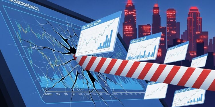 Découvrez comment le shutdown gouvernemental américain retarde les rapports GDP essentiels affectant investisseurs et décideurs Analyse des conséquences sur léconomie mondiale et les marchés   Viral Mag