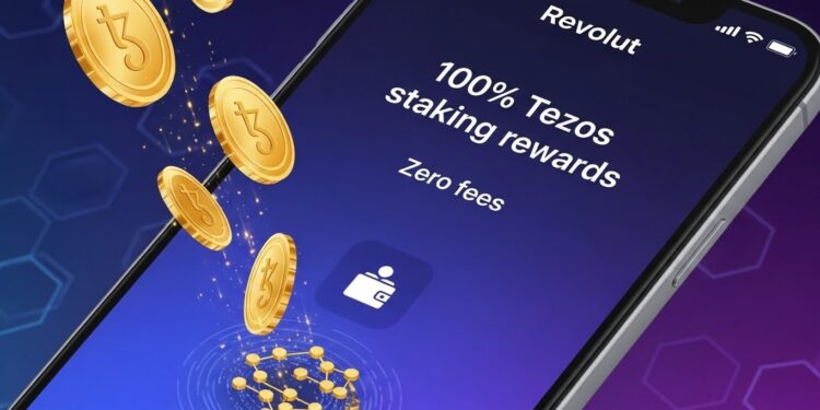 Découvrez comment Revolut révolutionne le staking Tezos en offrant désormais 100  des récompenses sans aucun frais Une aubaine pour tous les détenteurs de XTZ qui veulent gagner passivement   Viral Mag