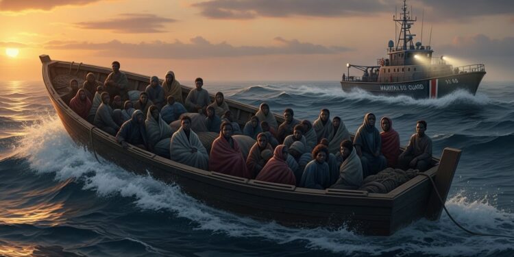 141 migrants originaires dAfrique de lOuest ont été secourus en mer au large de Nouadhibou Derrière ce sauvetage la dangereuse route des Canaries continue de coûter des vies Décryptage complet   Viral Mag