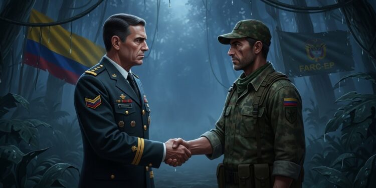 Découvrez le scandale qui ébranle larmée colombienne  un général et le patron du renseignement accusés de collusion avec une guérilla dissidente Petro accuse la CIA Toute la vérité   Viral Mag