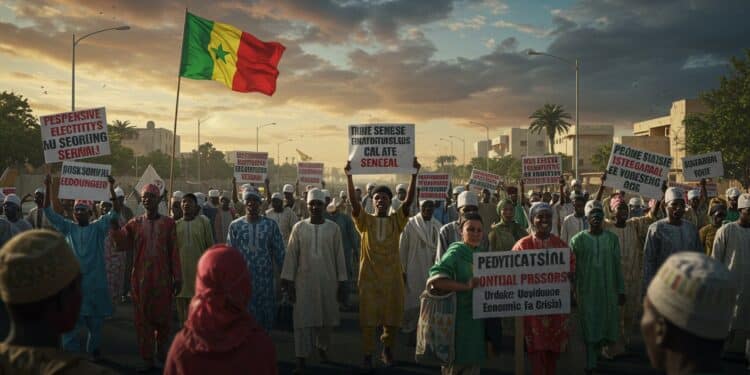 Sénégal : Manifestation Massive Contre Vie Chère - Viral Mag Dakar sembrase pacifiquement  opposition rallie des centaines contre la vie chère arrestations politiques et crise économique sous Faye Analyse complète dun tournant sénégalais   Viral Mag