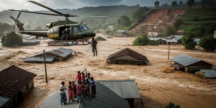 Le Sri Lanka est dévasté par des inondations et glissements de terrain  56 morts 21 disparus larmée déployée en urgence Une tempête tropicale aggrave la mousson Découvrez lampleur de la catastrophe   Viral Mag