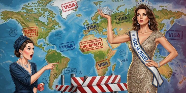 Découvrez la controverse explosive autour des propos discriminants du directeur de Miss Univers sur Miss Côte dIvoire Sylvie Tellier réagit avec force et Olivia Yacé démissionne Analyse et réactions en direct   Viral Mag