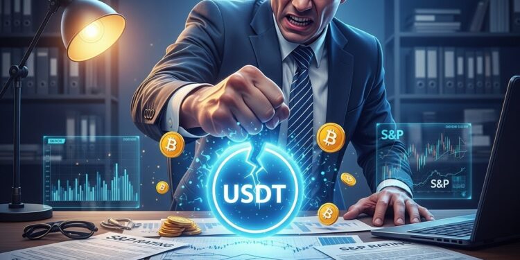 Le CEO de Tether riposte vivement contre la note faible de SP sur son stablecoin dénonçant linadéquation des modèles traditionnels Découvrez les enjeux de transparence et de réserves risquées dans le monde crypto   Viral Mag