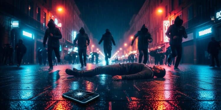 À Toulouse un homme a été roué de coups jusquà linconscience par cinq agresseurs en pleine rue pour un simple téléphone Retour sur cette agression ultra violente survenue dans la nuit du 30 novembre 2025   Viral Mag