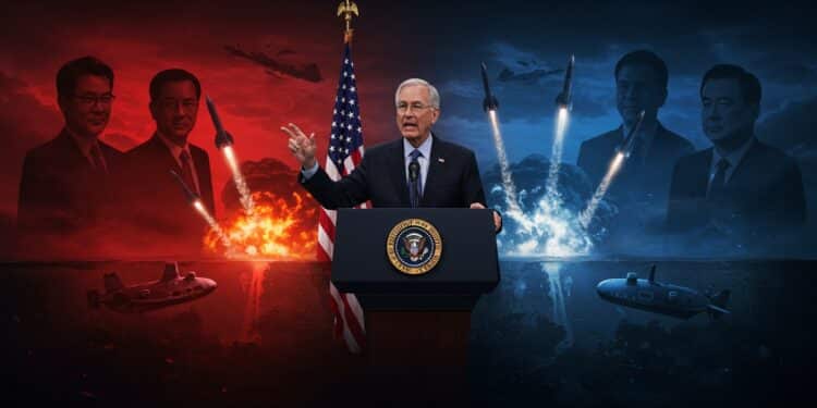 Découvrez les déclarations choc de Trump sur les essais nucléaires russes et chinois Vers une reprise américaine  Analyse complète et implications géopolitiques explosives   Viral Mag