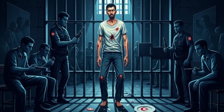 Tunisie : Violences en Prison sur un Opposant Affaibli - Viral Mag Découvrez les accusations de torture contre Jahwar Ben Mbarek en grève de la faim Famille et avocates dénoncent coups et maltraitances en détention État de santé alarmant Viral Mag