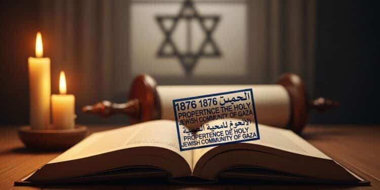 Découvrez lhistoire émouvante dun rare Shoulhan Arouch ayant appartenu à la communauté juive de Gaza  un rabbin orthodoxe veut loffrir à Donald Trump en remerciement pour la libération des otages   Viral Mag