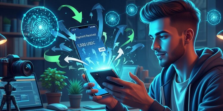 Découvrez le pilote Visa Direct pour paiements en stablecoins aux créateurs et freelances Accès rapide aux fonds sans délais bancaires Une avancée majeure en 2025   Viral Mag