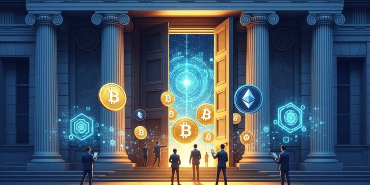 2026 : L’Aube Institutionnelle des Cryptomonnaies - Viral Mag Découvrez pourquoi 2026 pourrait marquer lentrée massive des institutions dans les cryptomonnaies Régulation tokenisation et adoption les clés dune nouvelle ère pour Bitcoin et Ethereum Viral Mag