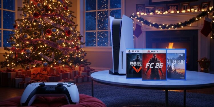 3 Jeux PS5 Incontournables à Offrir pour Noël 2025 - Viral Mag Découvrez les trois jeux PS5 qui cartonnent cette année Call of Duty Black Ops 7 EA Sports FC 26 et Battlefield 6 Des promos folles et des expériences explosives pour un cadeau de Noël parfait Viral Mag