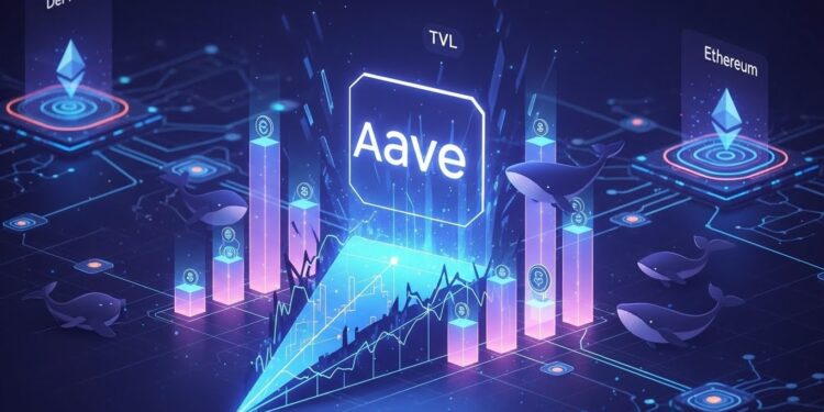 Aave : Repli Haussier Confirmé et TVL en Rebond, Vers un Breakout Explosif ? - Viral Mag Découvrez pourquoi le prix dAave confirme un renversement haussier avec un TVL en forte reprise Accumulation des whales pattern technique bullish un breakout majeur se profile t il pour 2026 Analyse complète Viral Mag