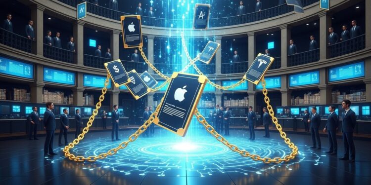 Actions Tokenisées : Explosion à 1,2 Milliard de Dollars - Viral Mag Découvrez comment les actions tokenisées atteignent 12 milliard de dollars de capitalisation en 2025 attirant les institutions Un marché en pleine révolution comparable aux stablecoins Viral Mag