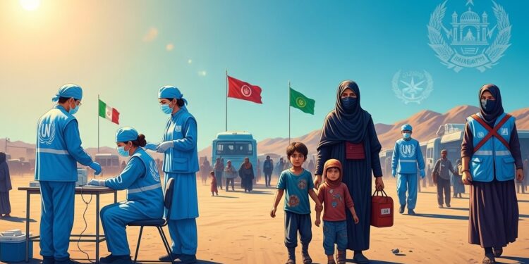 Afghanistan : L’ONU Reprend Partiellement Ses Opérations Frontalières - Viral Mag LONU reprend timidement ses activités à la frontière afghano iranienne malgré les restrictions talibanes sur les femmes Une situation humanitaire alarmante avec des coupes drastiques dans laide Découvrez les enjeux Viral Mag