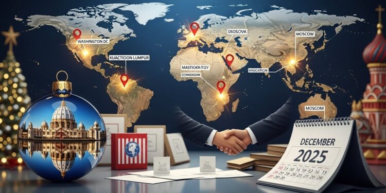 Découvrez lagenda international du 22 au 30 décembre 2025  sommets diplomatiques fêtes de Noël élections cruciales et annonces majeures qui marqueront la fin dannée   Viral Mag