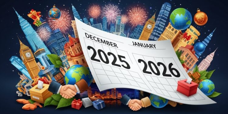 Découvrez les grands événements mondiaux du 24 décembre 2025 au 1er janvier 2026  Noël avec le Pape Léon XIV élections en Afrique rencontres diplomatiques et festivités du Nouvel An   Viral Mag