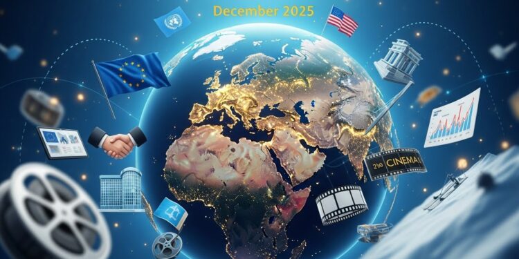 Agenda International : Événements Clés Décembre 2025 - Viral Mag Découvrez les grands rendez vous mondiaux du 15 au 23 décembre 2025 sommets diplomatiques décisions économiques sorties ciné et sport Un agenda complet pour ne rien manquer des actualités internationales Viral Mag