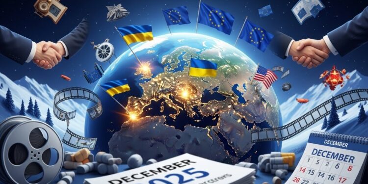 Agenda International : Les Événements Clés De Décembre 2025 - Viral Mag Découvrez les moments forts de la semaine du 15 au 23 décembre 2025 sommets européens négociations ukrainiennes sorties cinématographiques et grands rendez vous sportifs Un tour dhorizon complet des actualités mondiales Viral Mag