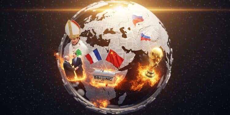 Découvrez les événements qui vont marquer la planète cette semaine  pape au Liban Macron à Pékin Poutine à New Delhi tirage au sort Mondial 2026 Un tour du monde intense en 7 jours   Viral Mag