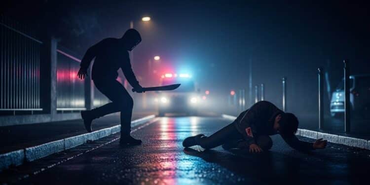 Découvrez les détails choquants dune attaque à la machette sur un jeune homme sous OQTF à Cormeilles en Parisis Un fait divers violent qui interroge sur la sécurité dans le Val dOise   Viral Mag